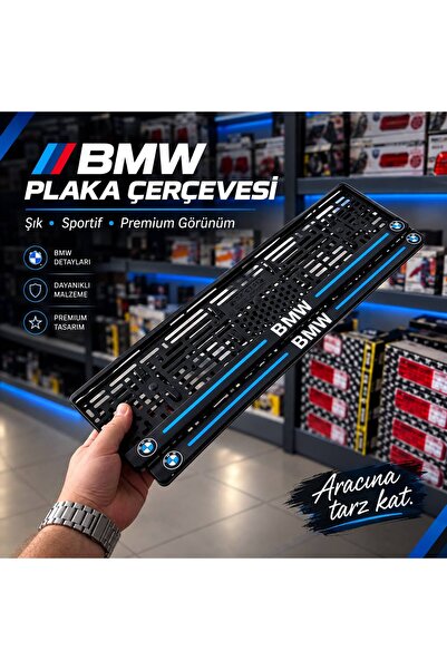 NETOTOMARKET PLAKALIK UV BASKILI TASARIM BMW UYUMLU