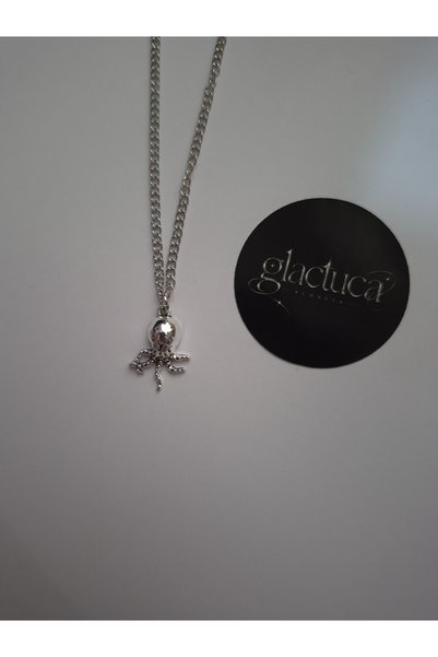 glactuca craft Octopus Charm Chain Necklace Y2K