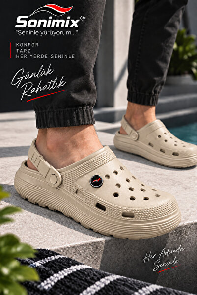 Sonimix Erkek Günlük EVA Terlik – Hafif, Rahat ve Ergonomik Tabanlı