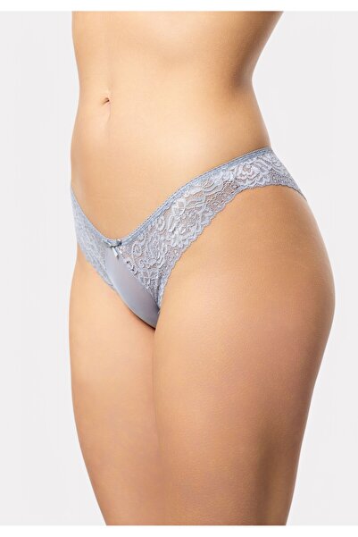 Cottonhill Brazil με δαντέλα Grey In Love - Γκρι