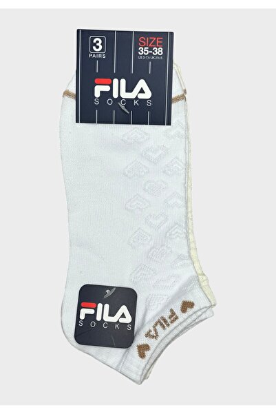 FILA Παιδικές Κάλτσες 3-Pack με Καρδιές σε Παστέλ Αποχρώσεις - Πολύχρωμο