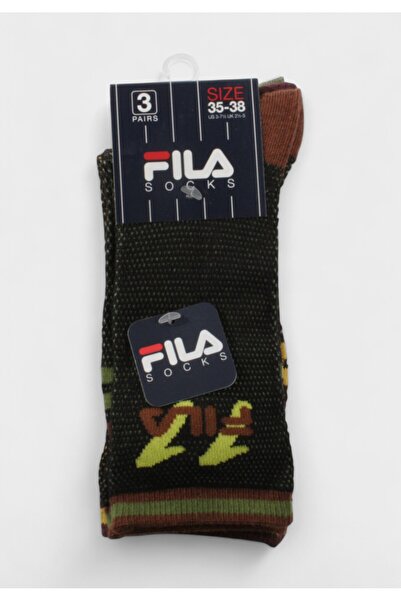 FILA Παιδικές Κάλτσες για Αγόρι F8093 Cookies (3 Ζευγάρια) - Πολύχρωμο