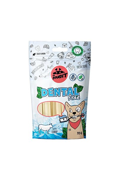 Other Recompense pentru caini Mr. Bandit DENTAL STARS, vita, 70g