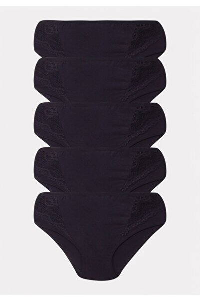 SeXen Σλιπ Γυναικεια Ψηλοκαβαλα 3/4 Hyacinth Black 5 Τεμ. - Μαύρο