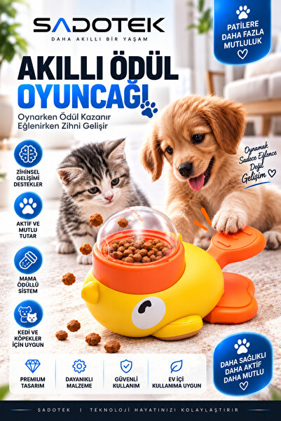 Köpek Zeka Oyuncağı Mama Ödüllü İnteraktif Eğitici Oyun ve Aktivite Oyuncağı