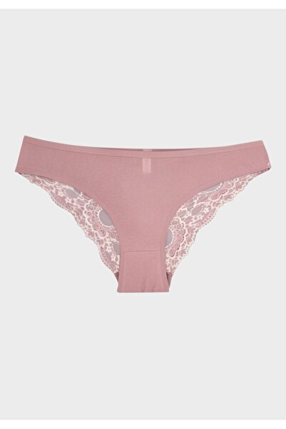 SeXen Γυναικείο Slip Bikini Cotton Full Lace Βαμβακερό σε Οικονομική Συσκευασ...