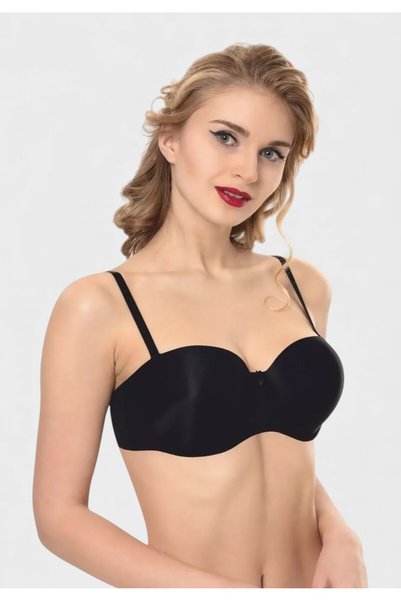 Norddiva Σουτιέν Strapless Push-Up Μαύρο