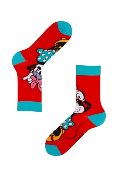Çimpa Κάλτσες γυναικείες Disney Girls Cimpa - Κόκκινο