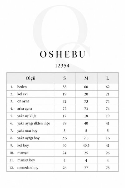 oshebu Cămașă oversize de damă