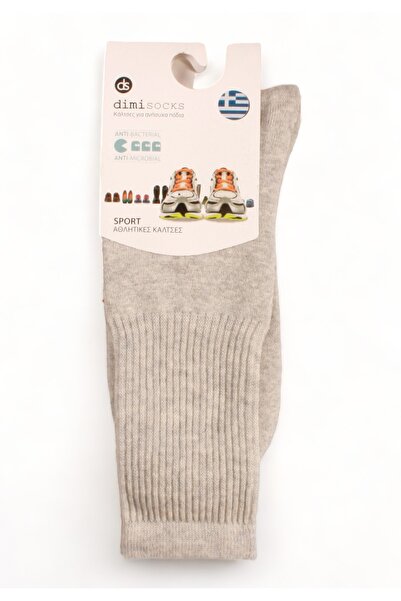 dimi socks Κάλτσες αθλητικές Dimisocks Basic - Γκρι Μελανζέ