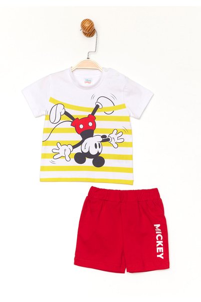 Çimpa Disney Σετ μπλούζα με σορτσάκι Mickey Mouse - Πολύχρωμο