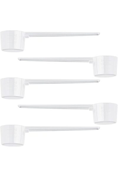 HZYH 5 Pcs 5g Precision Protein Scoop Set, Plastic Multipurpose Kitchen Tool ...