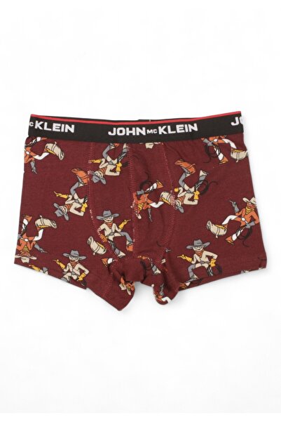 John Mc Klein Boxer παιδικό Cowboy - Μπορντώ