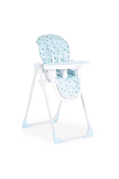 Moni Cocomero Blue Висок стол за хранене, 5 нива, двойна табла с 3 позиции, 5...