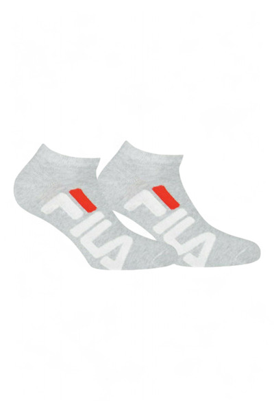 FILA Κάλτσες σοσόνια Unique Urban Invisible 2 τεμάχια - Γκρι