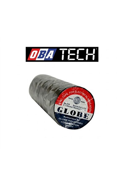 Elektrikçi Bandı Izole Bant Siyah 10 Adet 19 Mm