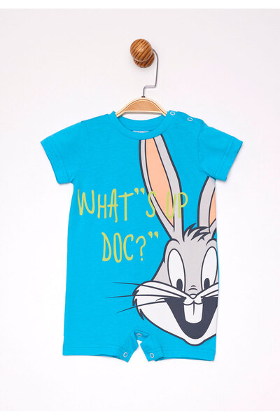 Çimpa Looney Tunes φορμάκι βρεφικό καλοκαιρινό Bugs Bunny - Γαλάζιο