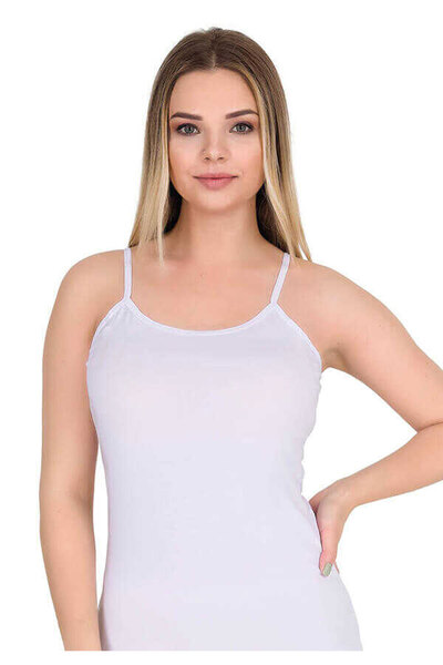Berrak Φανελάκι γυναικείο Premium Cotton Modal - Λευκό