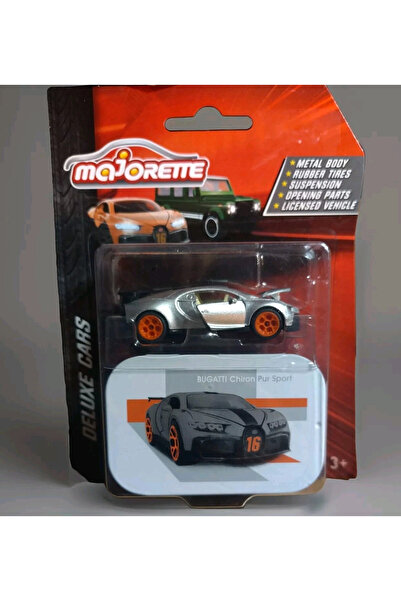 Majorette Bugatti Chiron Pur Sport - Deluxe Cars | Rare Model Araba