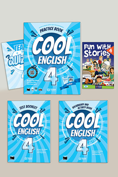 TEAM ELT PUBLISHING 2026 Güncel Baskı Team ELT Cool English 4 Practice(Quizze...