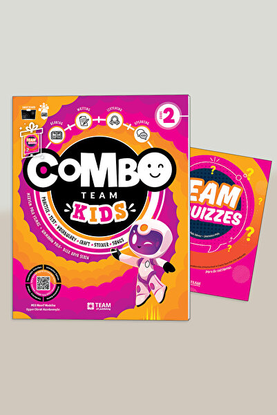 TEAM ELT PUBLISHING 2026 Güncel Baskı Combo Kids 2+Quizzes Hediyeli