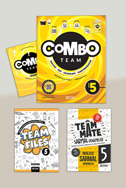 TEAM ELT PUBLISHING 2026 Güncel Baskı Combo Team 5(Quizzes Hediyeli)+Team Fil...