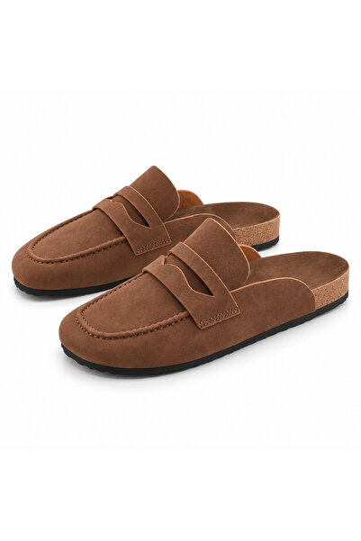 DAD WOLF حذاء Dadwolf Naples ملفوف 1029675 من نوع Loafer ذو نعل من الفلين خفيف الوزن وغير قابل للانزلاق ومريح وبدون كعب من الخلف ومناسب للاستخدام اليومي
