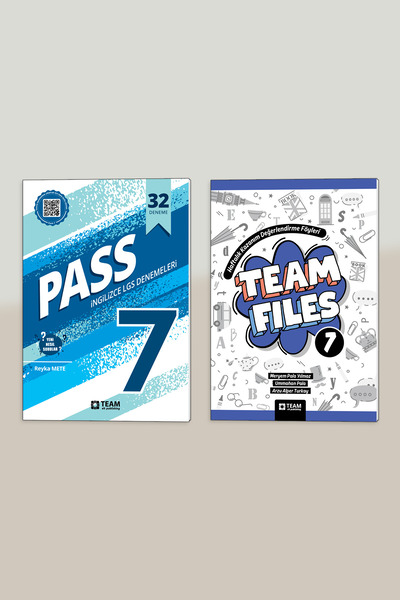 TEAM ELT PUBLISHING 2026 Güncel Baskı Team Pass 7+ Team Files 7 (Kazanım Föyl...