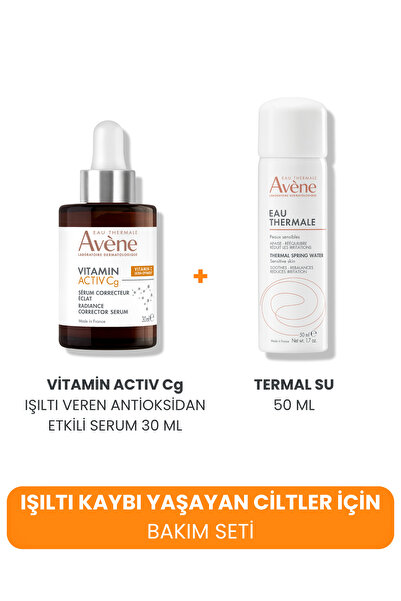 Avene Vitamin Activ Cg Serum/Krem+Termal Su 50ml