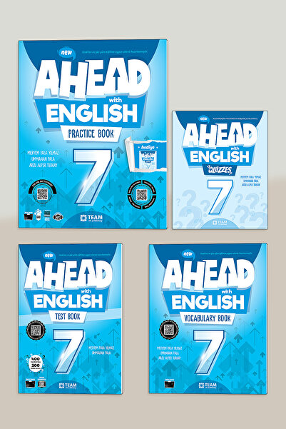 TEAM ELT PUBLISHING 2026 Güncel Baskı Ahead With English 7 Practice(Quizzes H...
