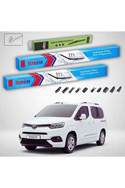 TEAMCAR Toyota Proace City Van 2019-σήμερα Μάκτρα Υαλοκαθαριστήρων |   Σετ Εμ...