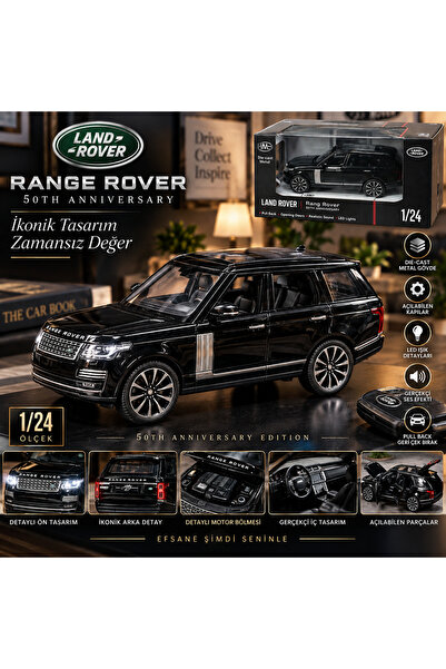 Cici Oyuncak 1:24 Range Rover L405 50th Anniversary Edition Diecast Metal Mod...