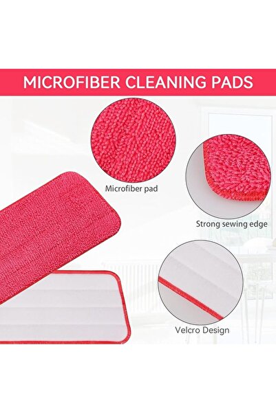 GENERAL Microfiber Mico Cloth Mop for Floor Wall Window Glass Cleaning Multi ...