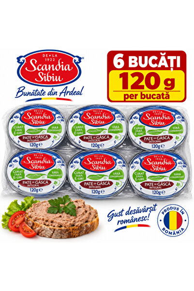 Scandia 6x Pate de Gasca Integral 120g