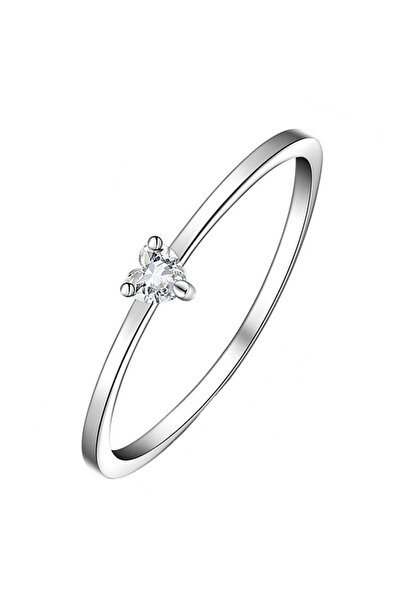 Trusky Inel din argint 925 cu inimă din zirconiu cubic, mărimea 16