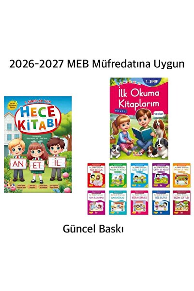 Aba Kitap 1.Sınıflar İçin Hece Kitabı ve İlk Okuma Kitaplarım