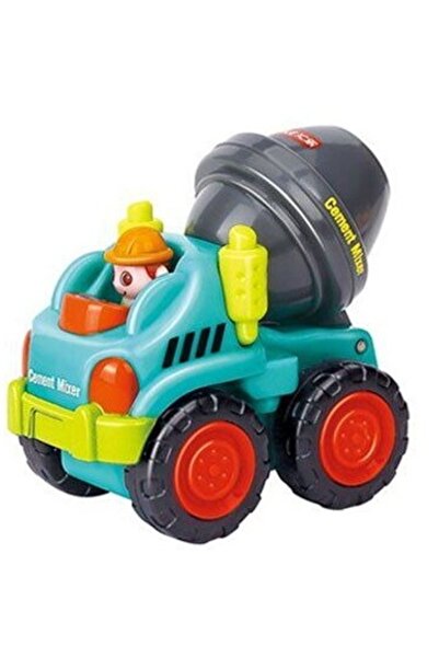 Hola Toys Σετ οχημάτων κατασκευών 3116B 12 τεμάχια κουτί προβολής ABS