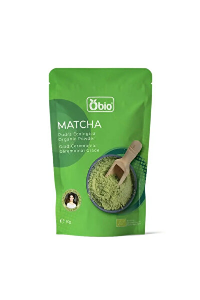 OBİO Pudră de matcha bio 60g