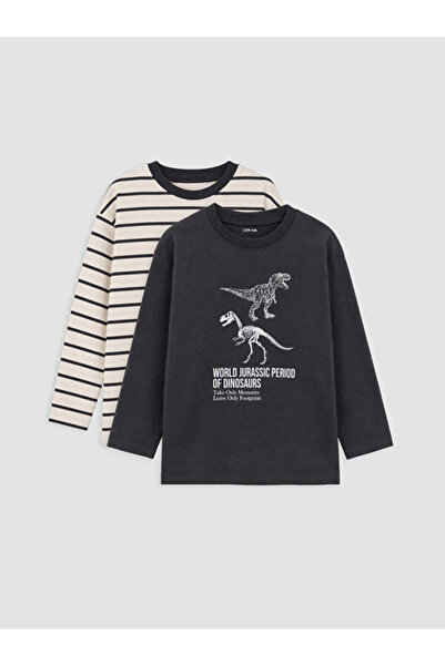 LC Waikiki Timeless Clothing & Timeless Choices Zero Roba Collar Printed Boys...