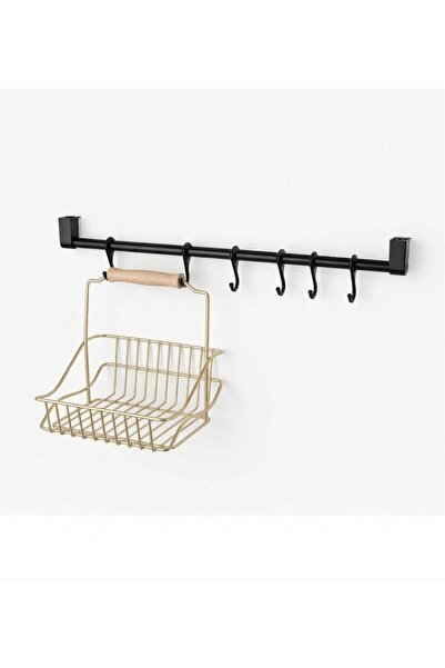 STATİKA HOME Metal Sepet Eskitme , Ferforje , Askı ve Kanca Set