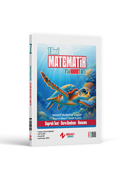 İşleyen Zeka Yayınları İşleyen Zeka 7. Sınıf Matematik Maarif 3 lü Kuvvet Ser...