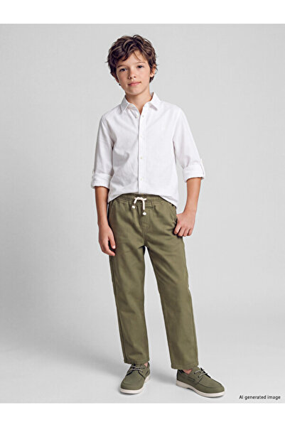 LC Waikiki I Beli Corded Waistband Boy's Gabardine Trousers from Freezen Store