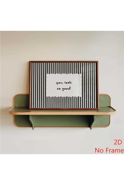 Generic Brand 1pc You Look So Good Black White Stripes Canvas Wall Art Print,...