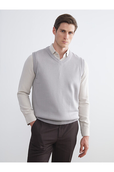 LC Waikiki I Standartkalıp V Dikim Men's Knitwear Sweater from Freezen Store