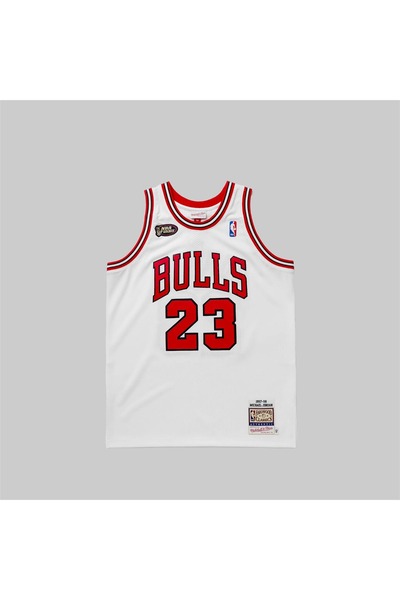 Mitchell & Ness ΝΒΑ Μάικλ Τζόρνταν Μπουλς 1997 Φανέλα Φιναλών Εντός Έδρας