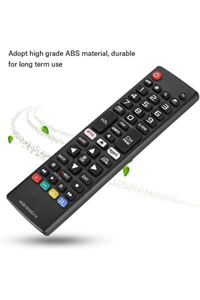 LG televizyon için Evrensel TV Uzaktan Kumanda, ABS Yüksek Hassasiyetli Uzun Mesafe Akıllı Uzaktan K