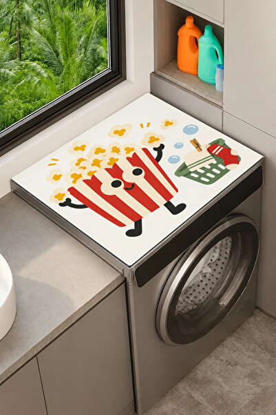 Valerine Life Clothes Dryer Top Organizer Mat Liquid-Proof Cover Bursting wit...