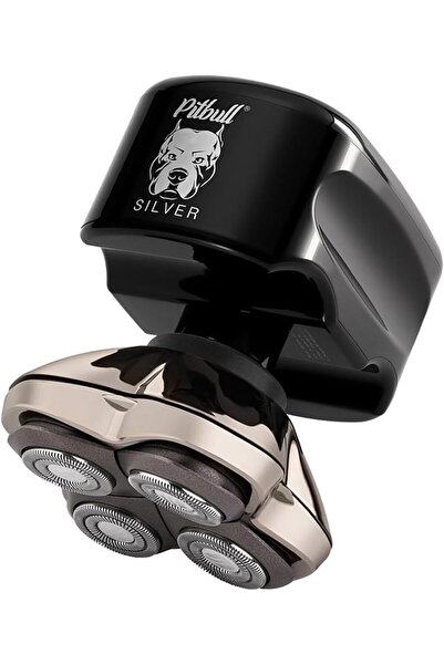 Skull Shaver - Pitbull Silver PRO SX5 Head and face Shaver (SX5 (2025))