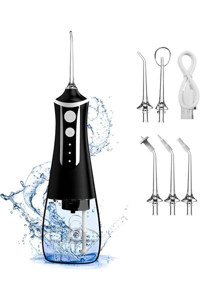SCCATY Water Flosser, 300mL/10oz Dental Oral Irrigator, Professional Cordless...