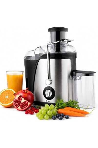 Royal Appliances عصارة رويال بقوة 500 واط مع سعة 1.8 لتر، محرك نحاسي، تحكم مز...